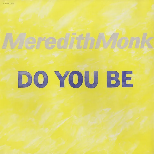 ECM Records Do You Be CD Jazz