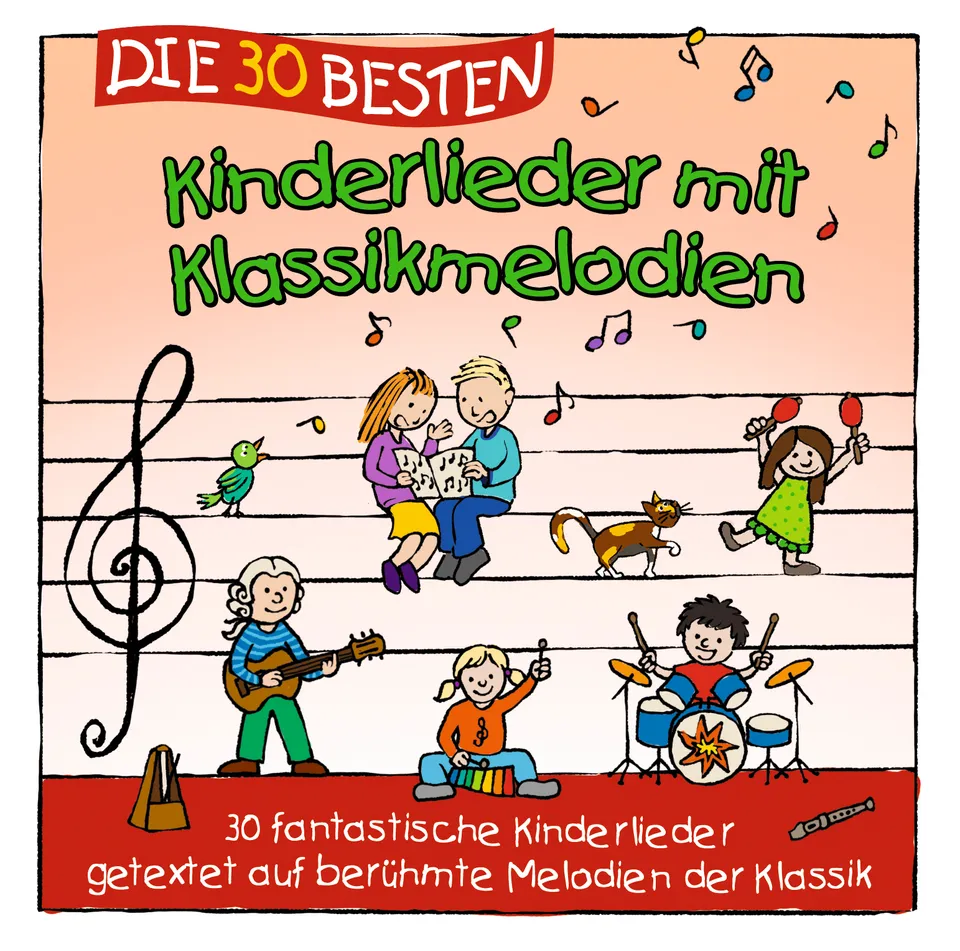 Lamp und Leute Die 30 besten Kinderlieder mit Klassikmelodien CD
