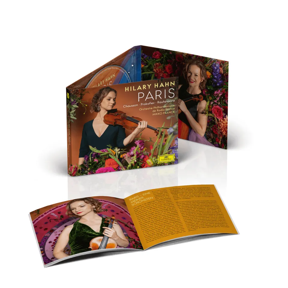 Deutsche Grammophon Hilary Hahn Paris CD Album