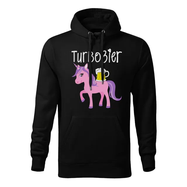 Pogo's Empire Turbobier Einhorn Hoodie Dursti