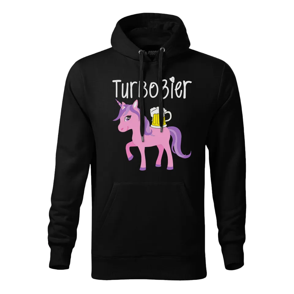Pogo's Empire Turbobier Einhorn Hoodie Dursti
