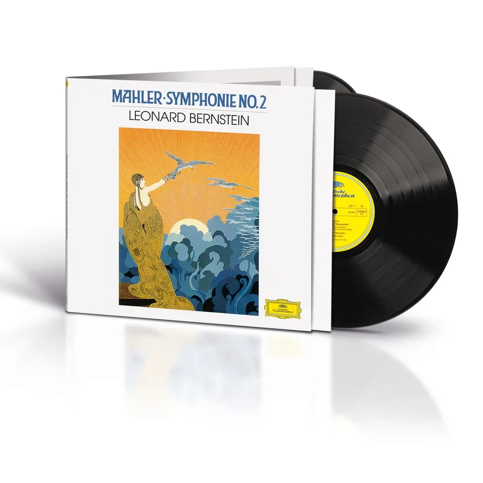 Deutsche Grammophon Bernstein Mahler Symphonie Nr.2 2LP Auferstehung