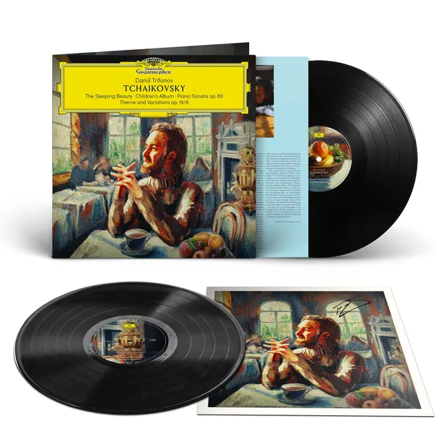 Deutsche Grammophon Trifonov Tchaikovsky Vinyl Doppel-LP signiert