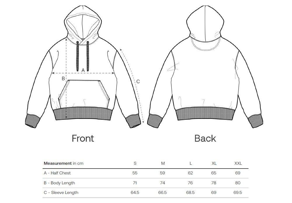ECM Records Hoodie offwhite Bio-Baumwolle