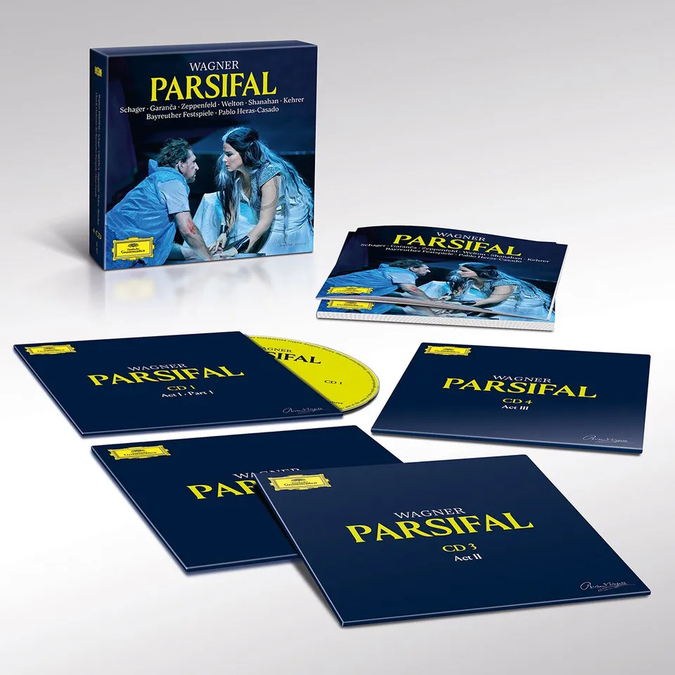 Deutsche Grammophon Wagner Parsifal 4 CDs Bayreuth 2023 live