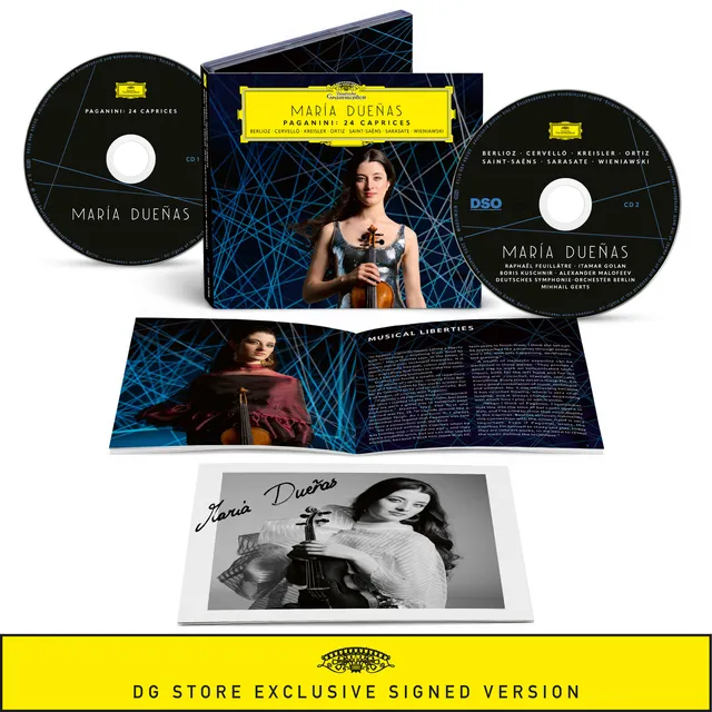 Deutsche Grammophon Paganini 24 Caprices 2CD Digipack Dueñas