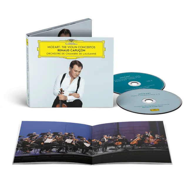 Deutsche Grammophon Mozart Violinkonzerte 2-CD Capuçon