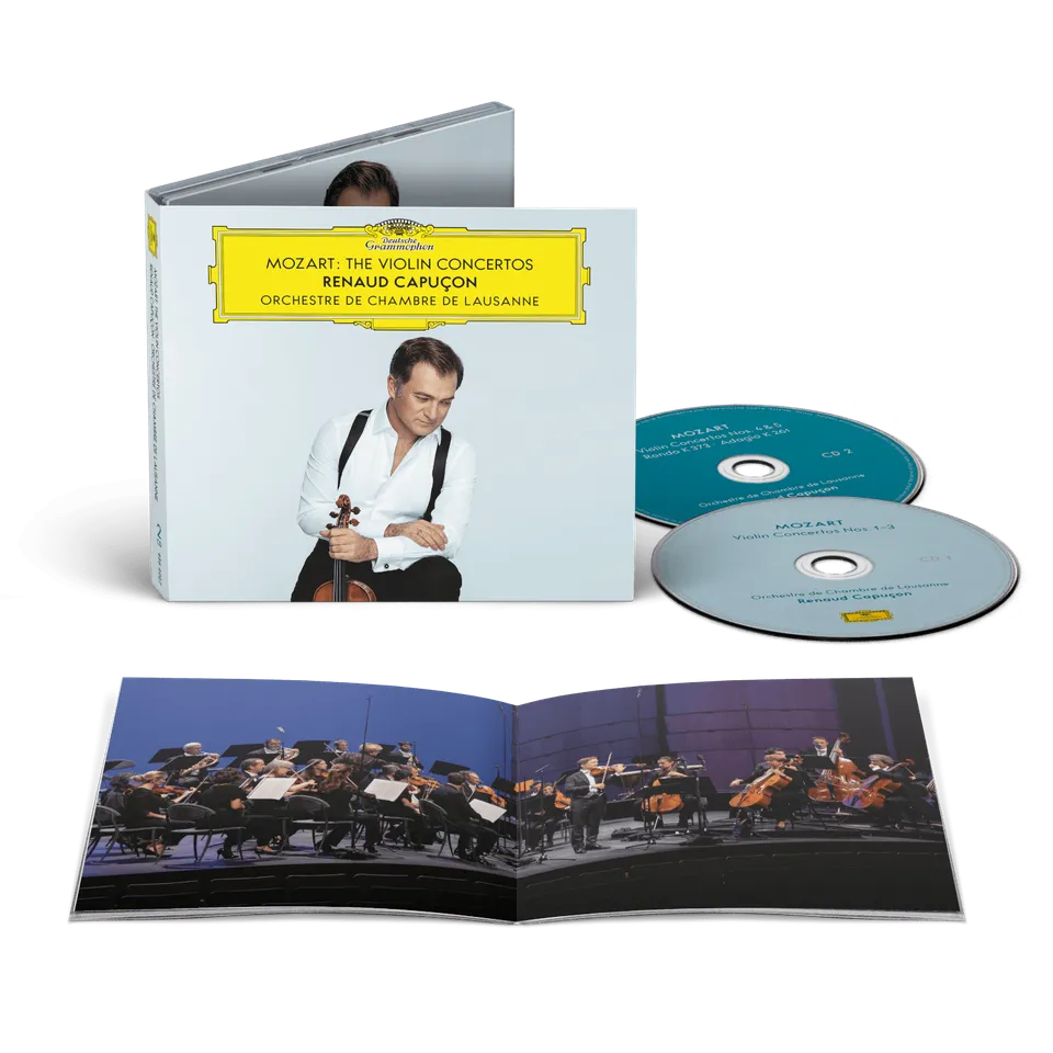Deutsche Grammophon Mozart Violinkonzerte 2-CD Capuçon