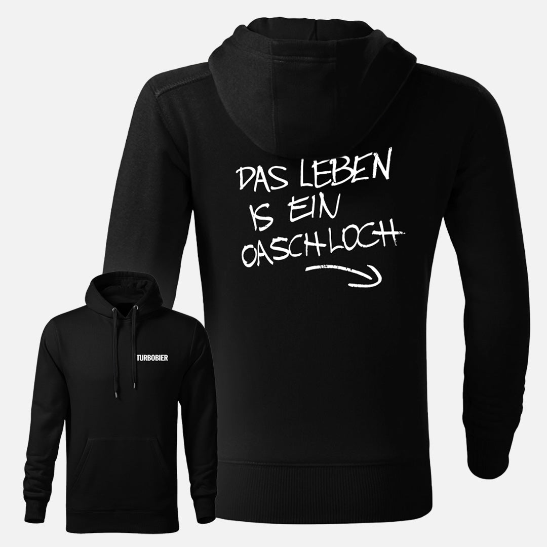 TURBOBIER Das Leben is ein Oaschloch CD + Hoodie Bundle