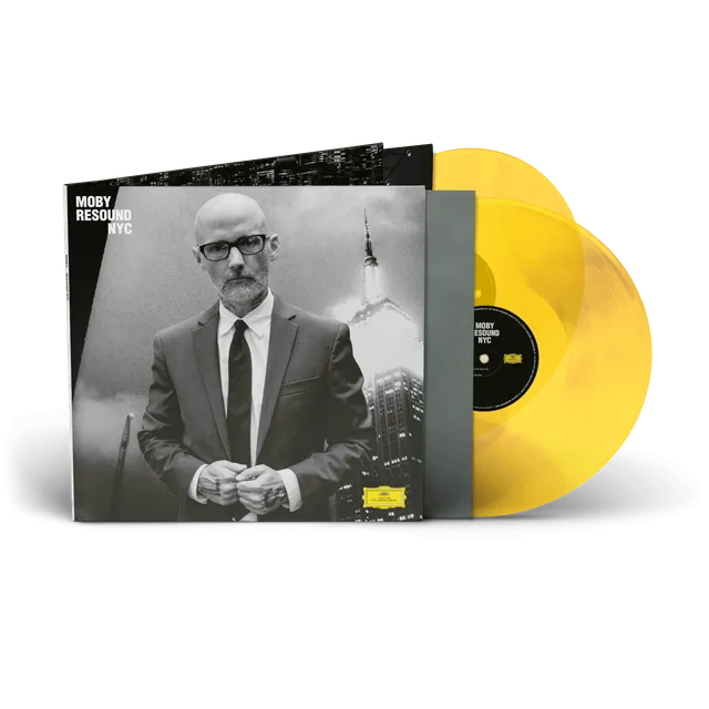 Deutsche Grammophon Moby Resound NYC Doppelvinyl gelb