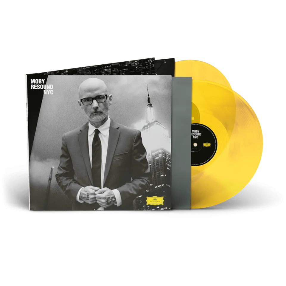 Deutsche Grammophon Moby Resound NYC Doppelvinyl gelb