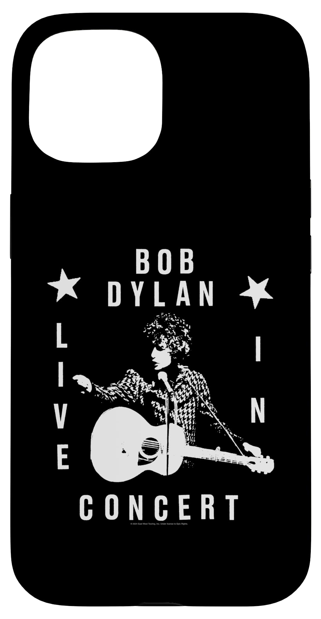 Bob Dylan Live In Concert iPhone 17 Handyhülle stoßfest
