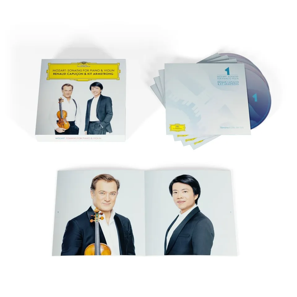 Deutsche Grammophon Sonatas for Piano & Violin CD-Box Mozart