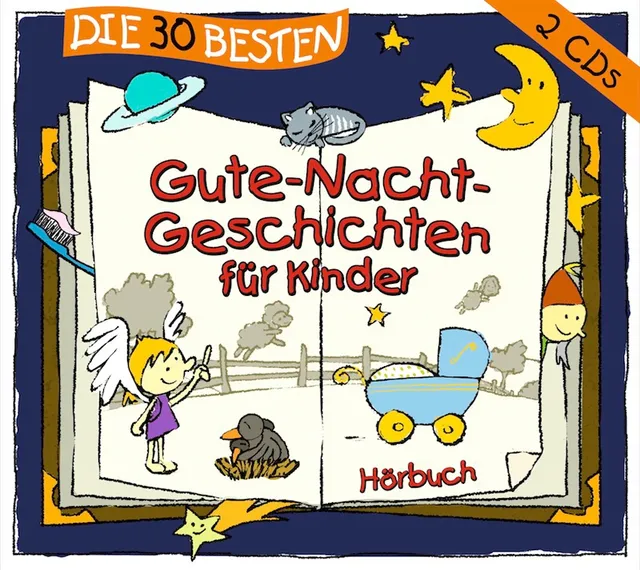 Lamp und Leute Die 30 besten Gute-Nacht-Geschichten Hörbuch Doppel-CD
