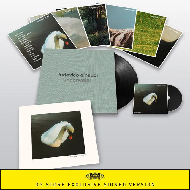 Deutsche Grammophon Einaudi Underwater Box 2LP CD Prints