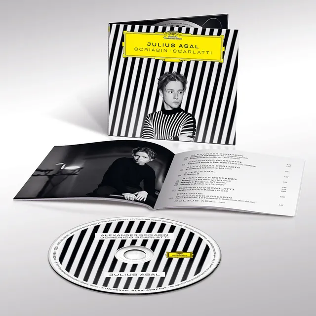 Deutsche Grammophon Julius Asal Scriabin Scarlatti Vinyl Klavieralbum