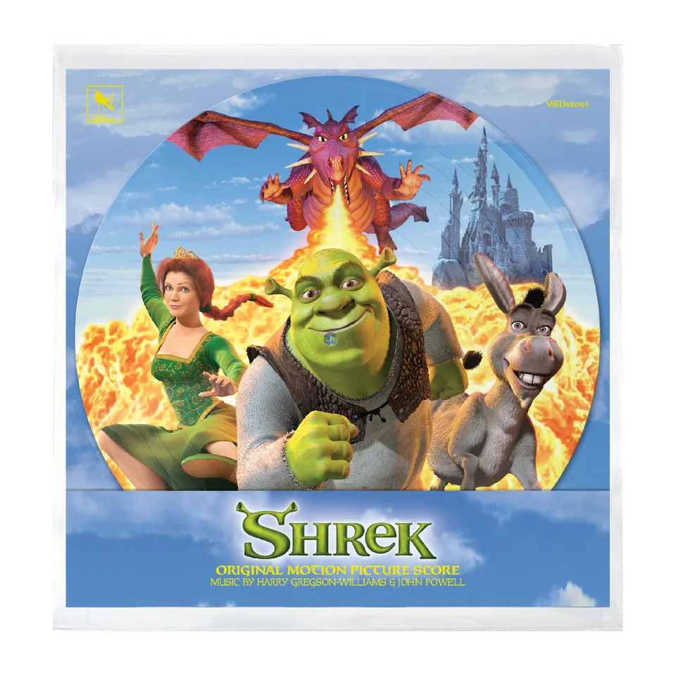 Varèse Sarabande Shrek Filmmusik Picture Disc Vinyl LP Jubiläum