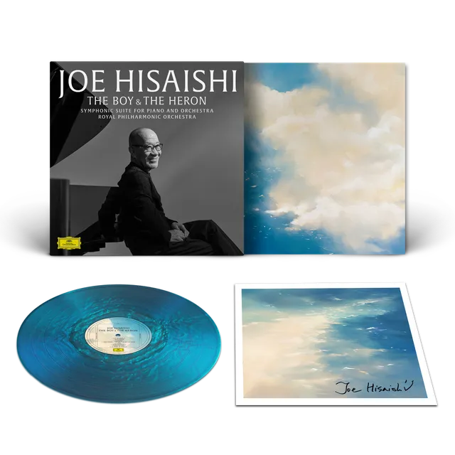 Deutsche Grammophon Hisaishi Boy And The Heron Blue Vinyl limitiert