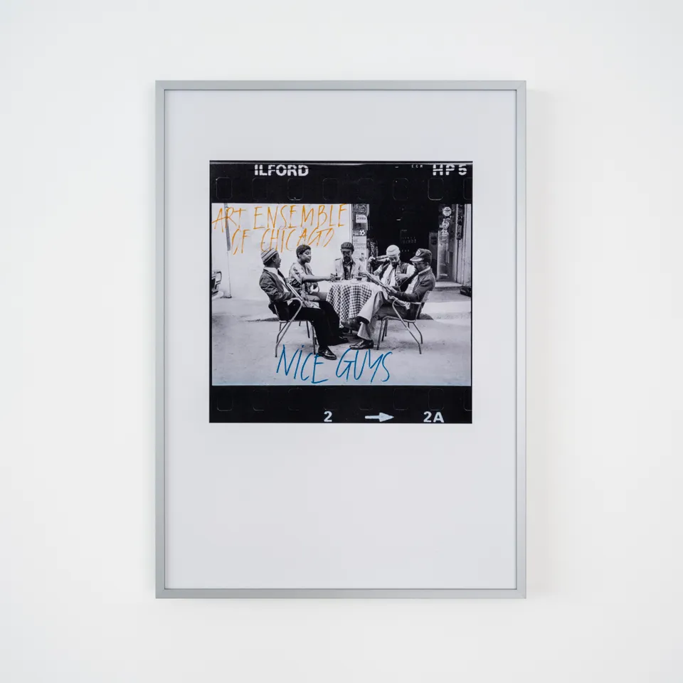ECM Records Nice Guys Kunstdruck A3 Rahmen