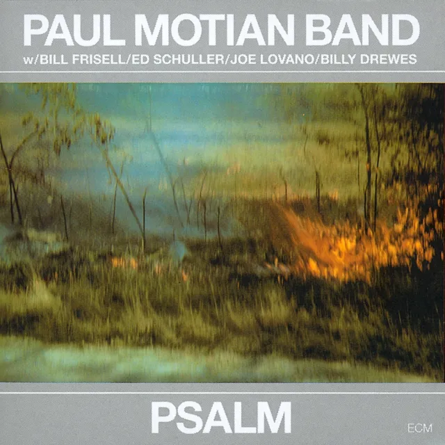 ECM Records Psalm Vinyl LP Jazzalbum