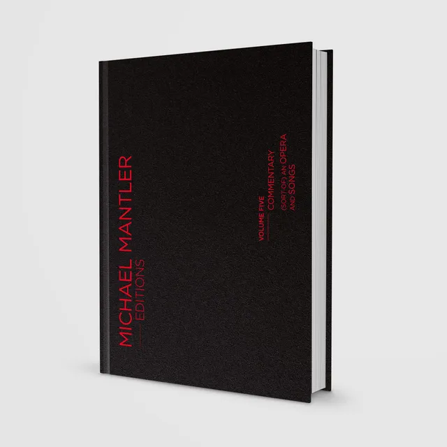 ECM Michael Mantler Editions Volume Five Notenbuch 260 S.