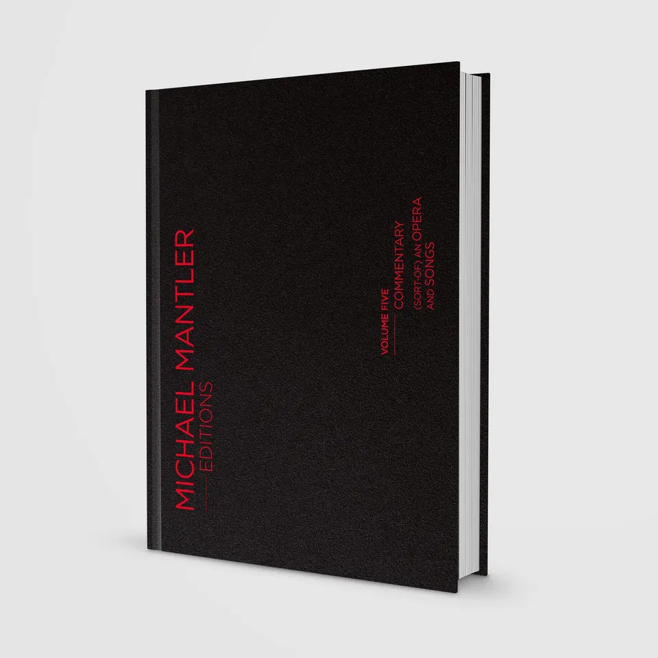 ECM Michael Mantler Editions Volume Five Notenbuch 260 S.