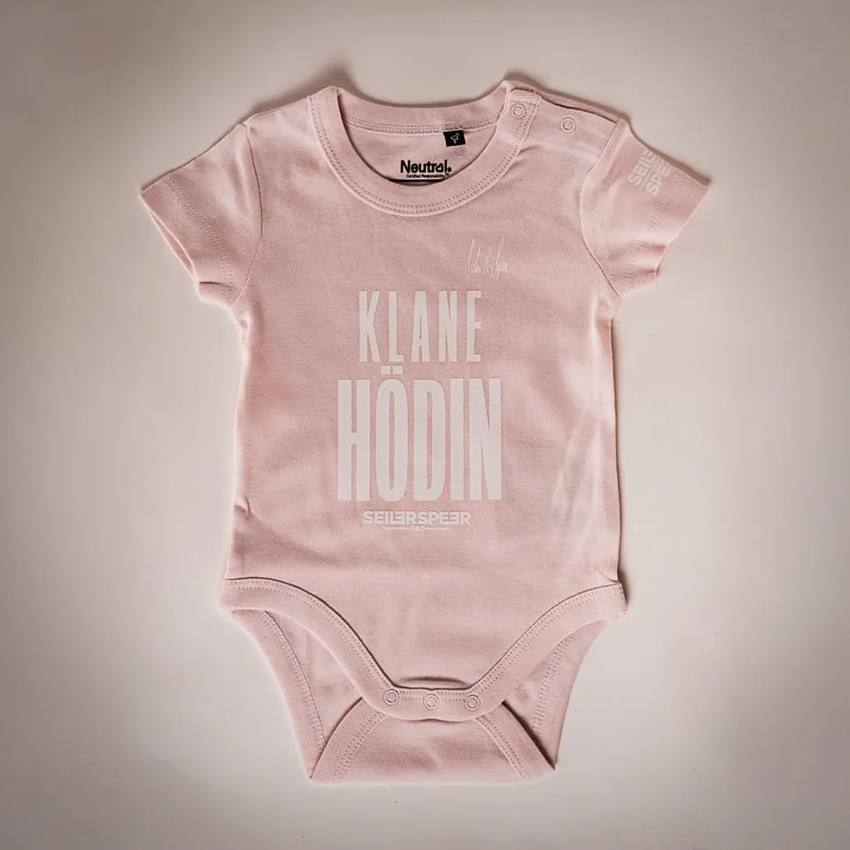 Seiler und Speer Klane Hödin Babybody Rosa Bio-Baumwolle