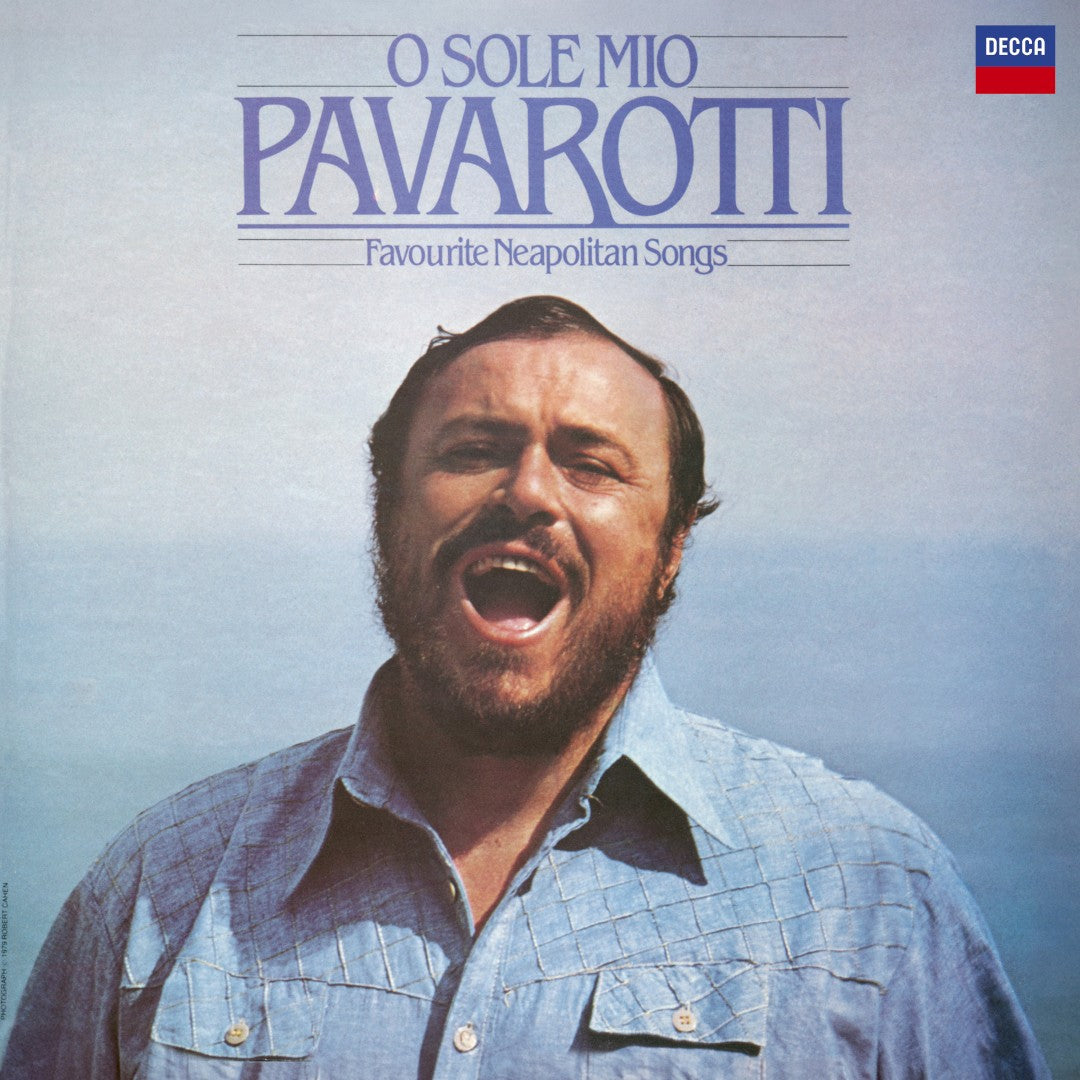 Deutsche Grammophon Pavarotti O Sole Mio Vinyl türkis
