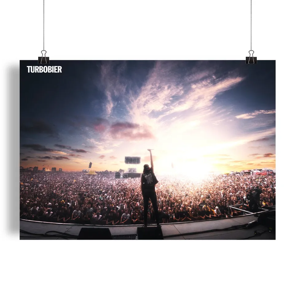 TURBOBIER Sunn Poster signiert A1 Hochglanz