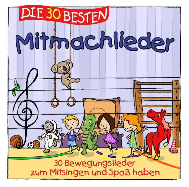 Lamp und Leute Die 30 besten Mitmachlieder Kinder CD Bewegung