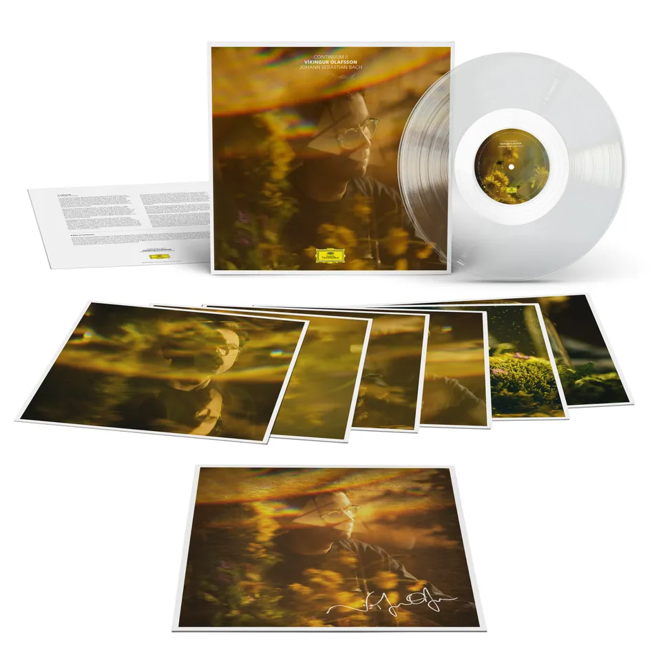 Deutsche Grammophon Víkingur Ólafsson Continuum II Vinyl signiert