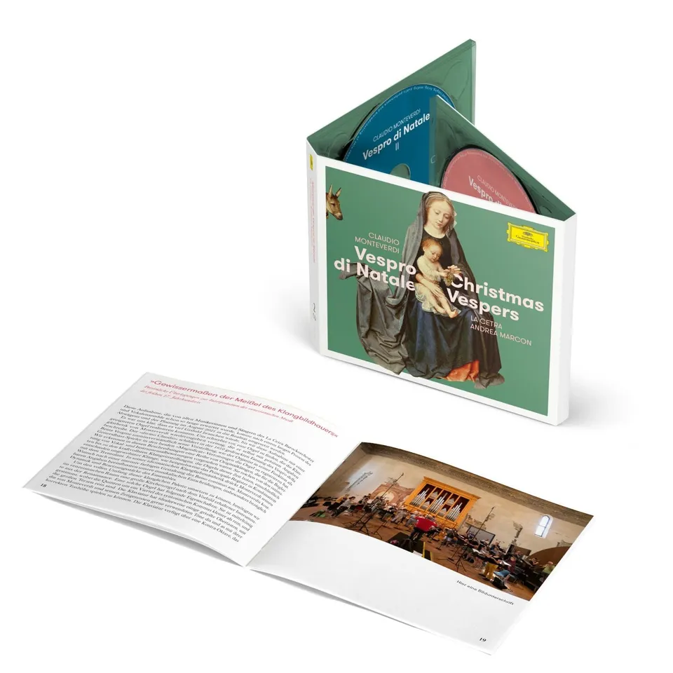 Deutsche Grammophon Marcon Vespro di Natale CD Weihnachtsvesper