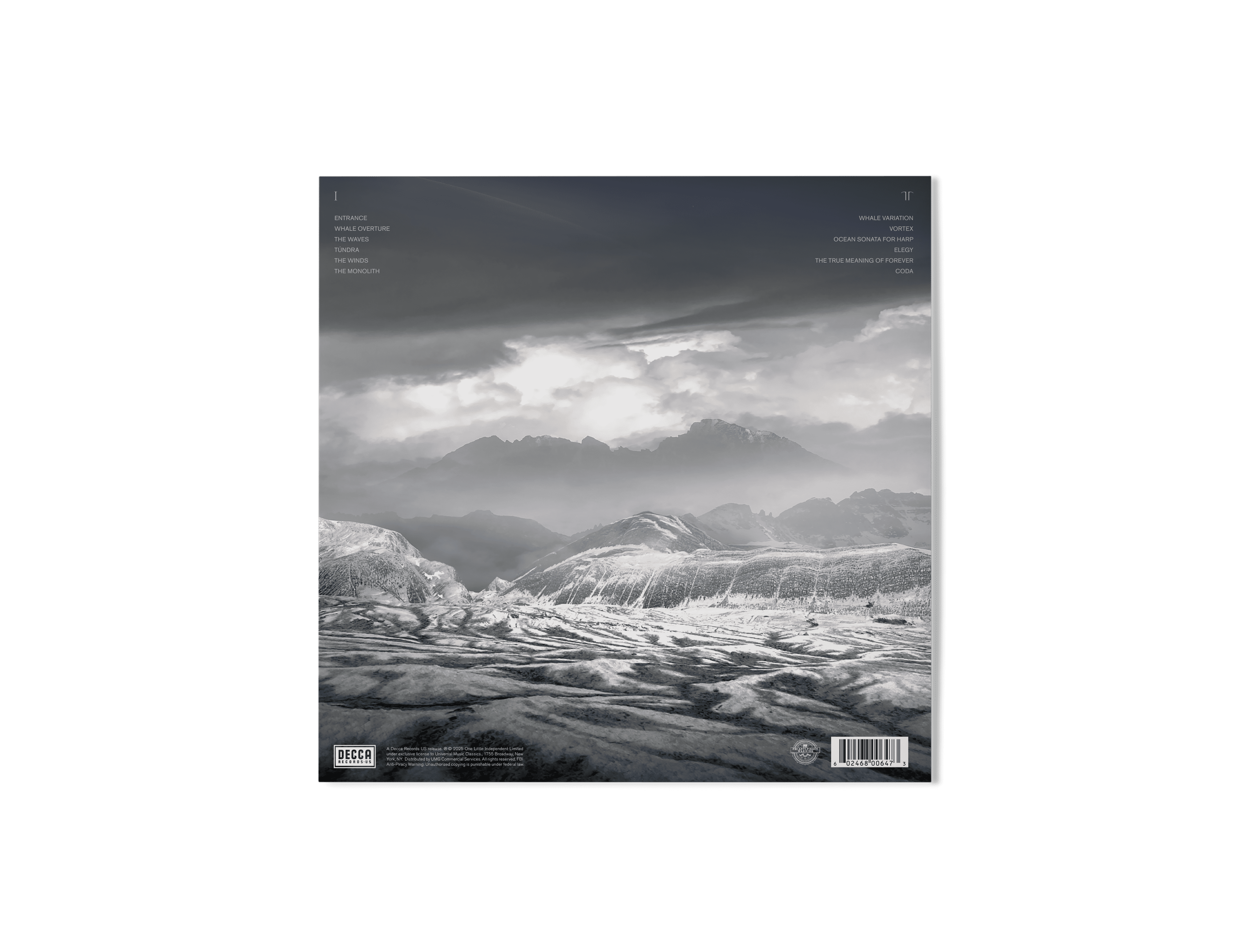 Deutsche Grammophon Polar Gabríel Ólafs Vinyl LP Tundra