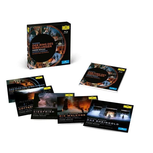 Deutsche Grammophon Boulez Ring des Nibelungen Blu-ray 5 Discs