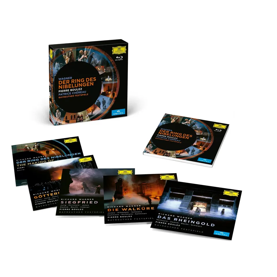 Deutsche Grammophon Boulez Ring des Nibelungen Blu-ray 5 Discs