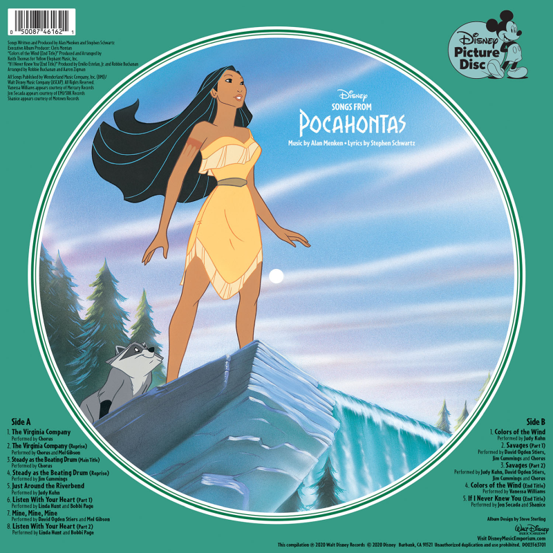 Deutsche Grammophon Songs from Pocahontas Vinyl LP Filmsongs
