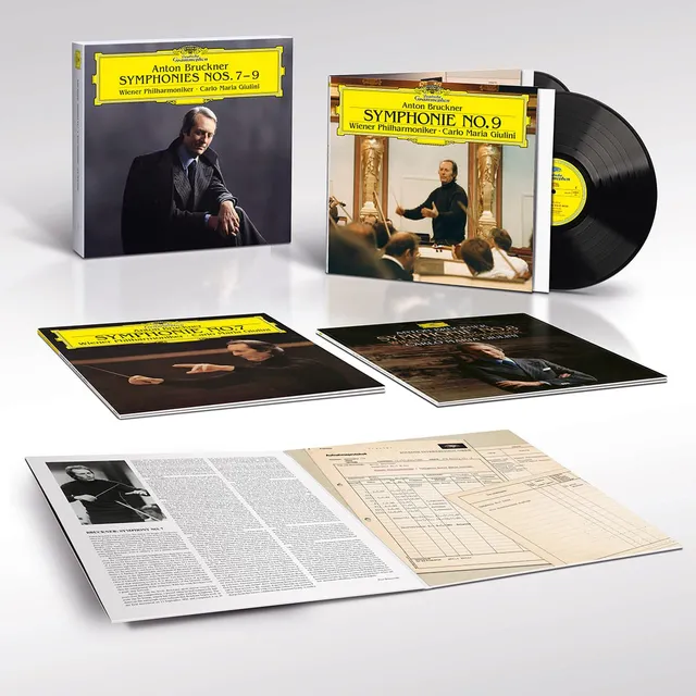 Deutsche Grammophon Giulini Bruckner 7-9 6LP-Box limitiert