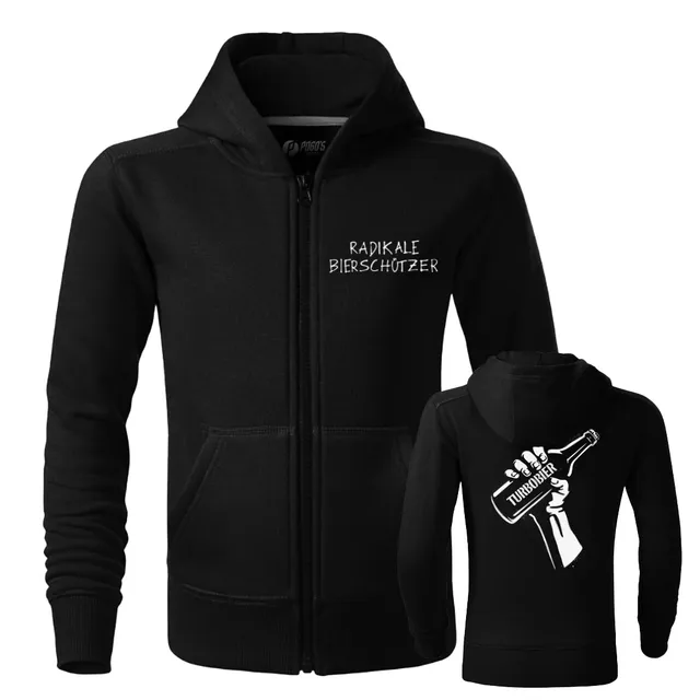 TURBOBIER Radikale Bierschützer Zip Hoodie S-3XL 300g