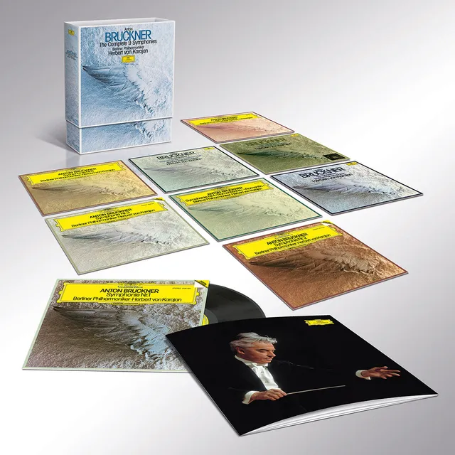 Deutsche Grammophon Karajan The Complete 9 Symphonies Vinyl-Box 17 LPs analog