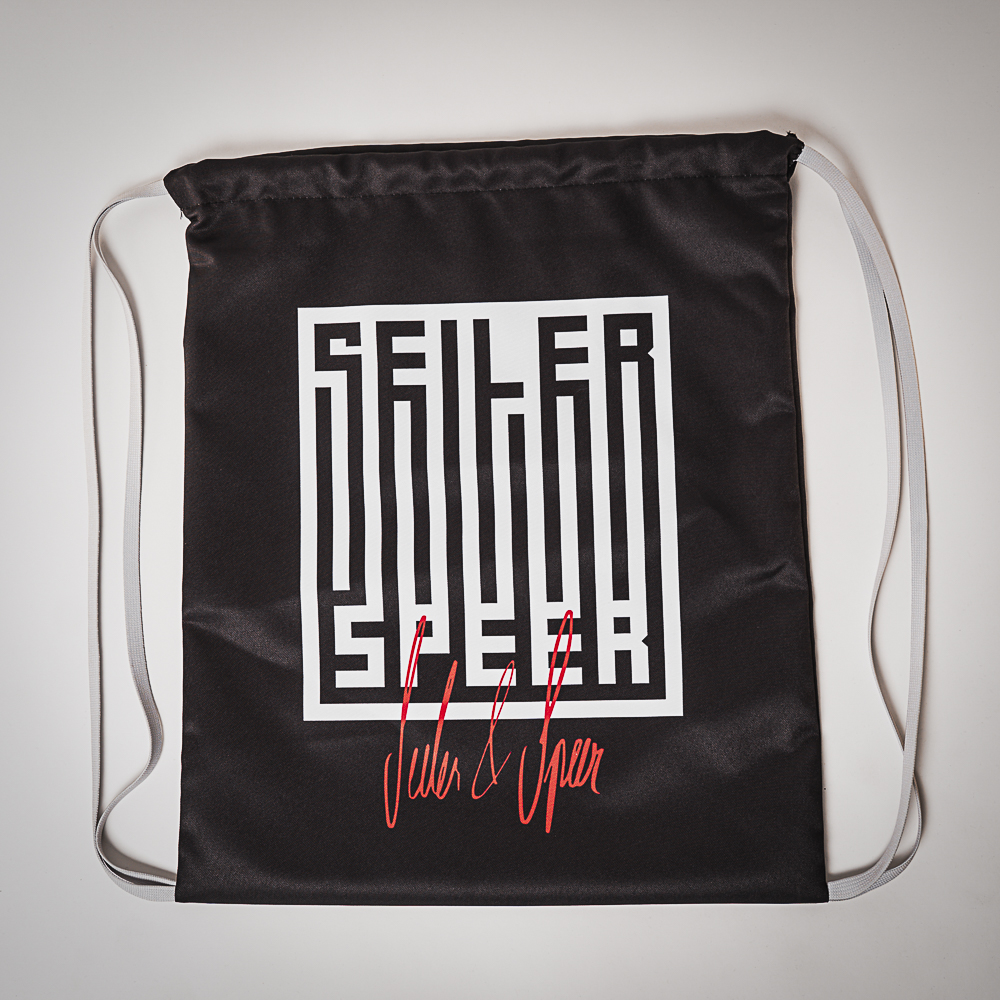 Seiler und Speer Barcode Rucksack Gymbag 37x48 cm