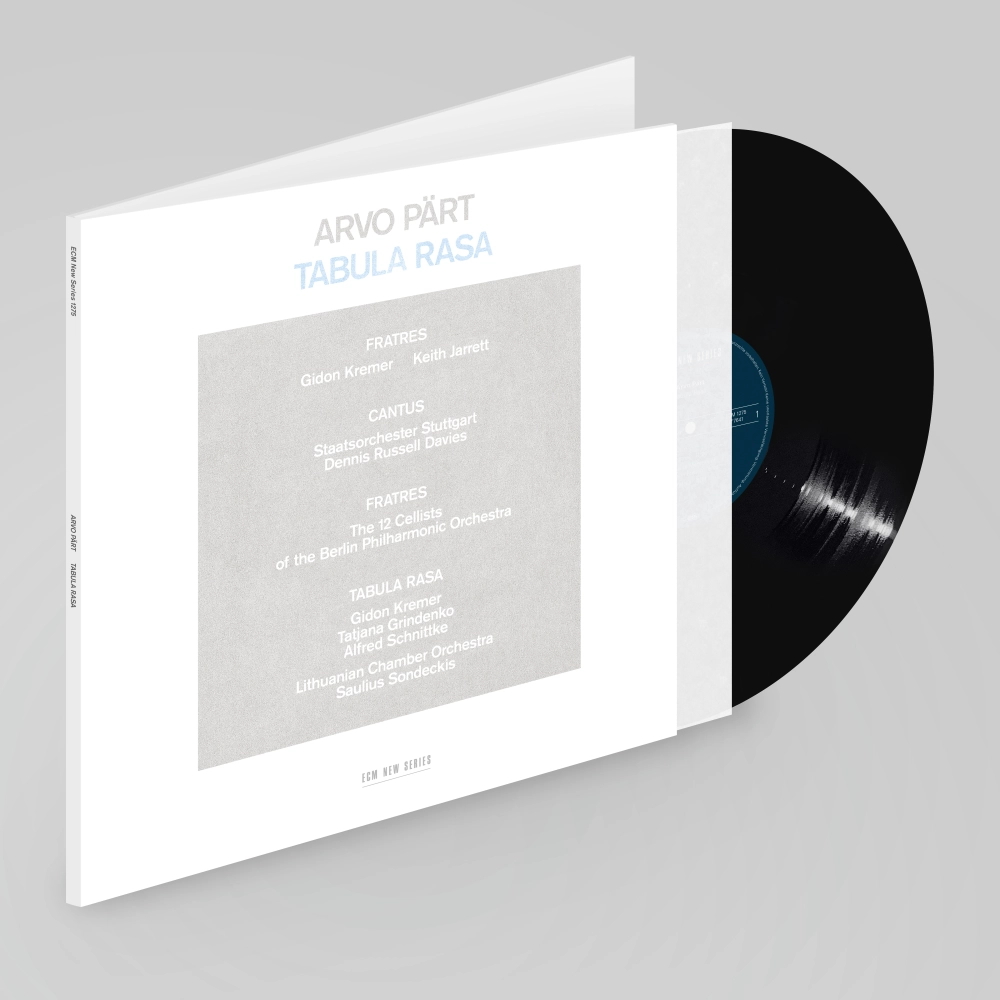 ECM New Series Pärt Tabula Rasa Vinyl LP Gatefold