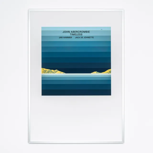 ECM Records Timeless Kunstdruck mit Rahmen