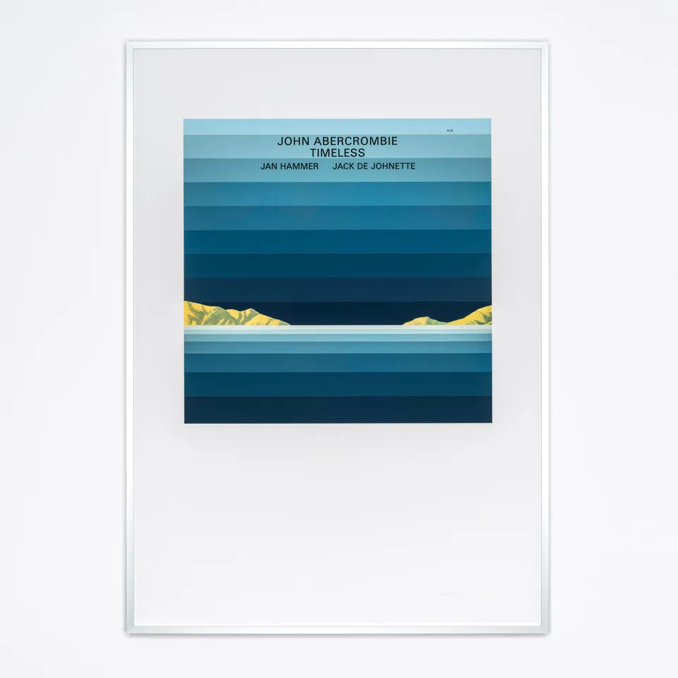 ECM Records Timeless Kunstdruck mit Rahmen