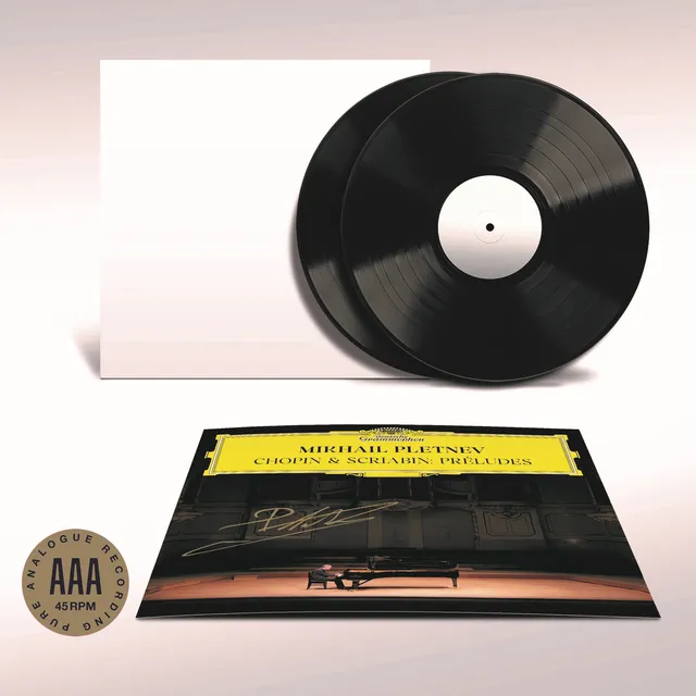 Deutsche Grammophon Pletnev Préludes Vinyl 2 LPs signiert 180g