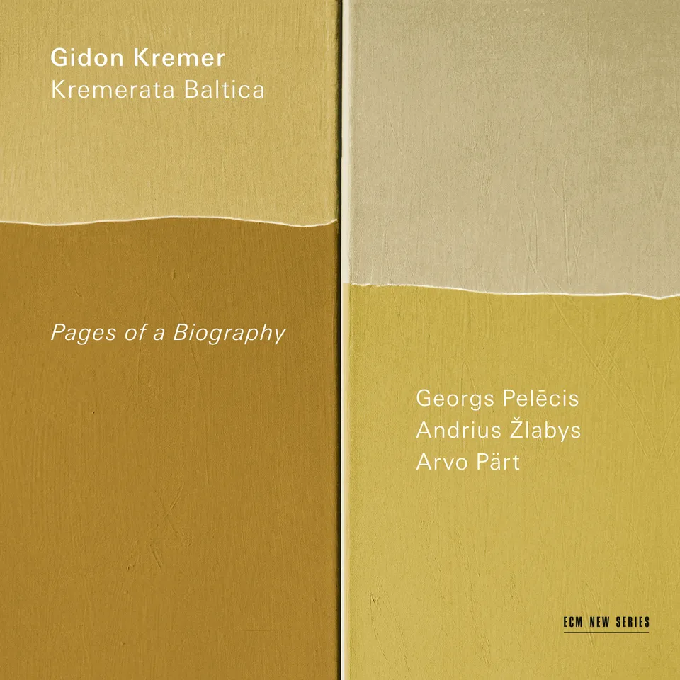 Deutsche Grammophon Kremer Pages of a Biography CD Baltic