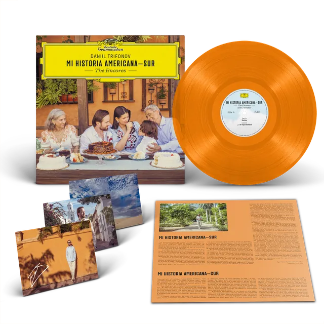 Deutsche Grammophon Daniil Trifonov Mi Historia Americana LP orange