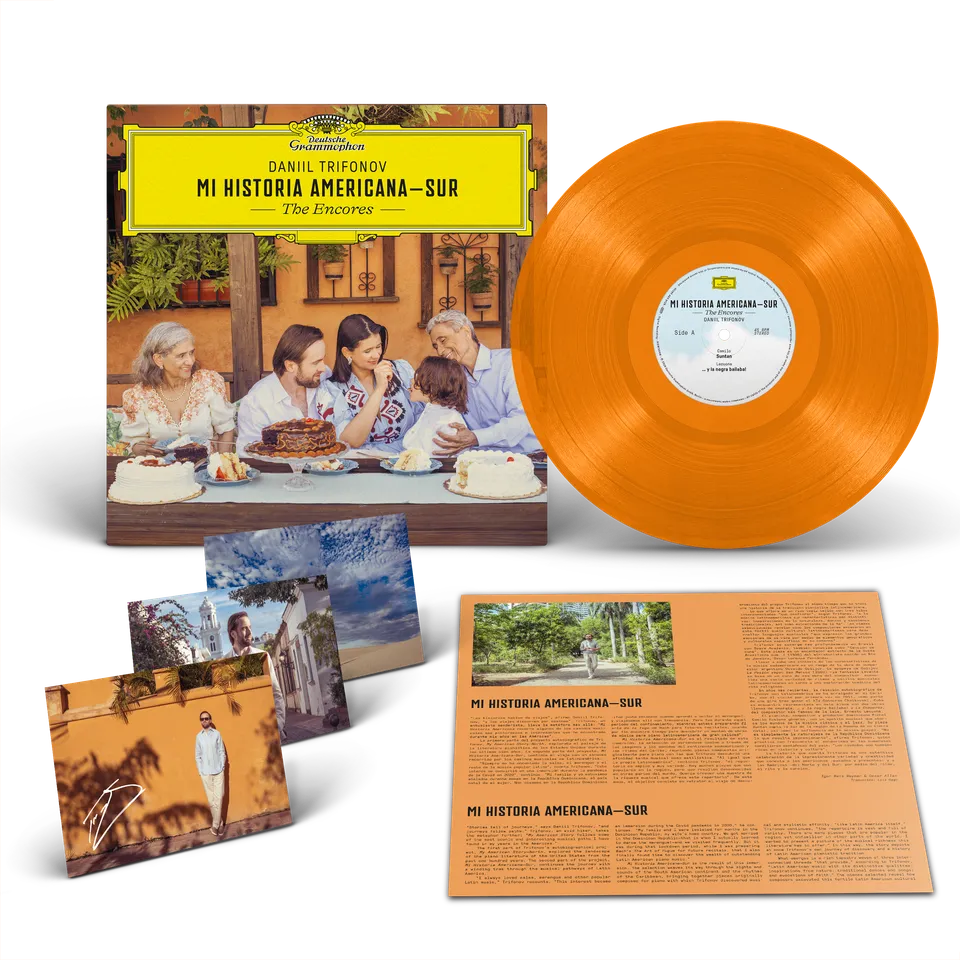 Deutsche Grammophon Daniil Trifonov Mi Historia Americana LP orange