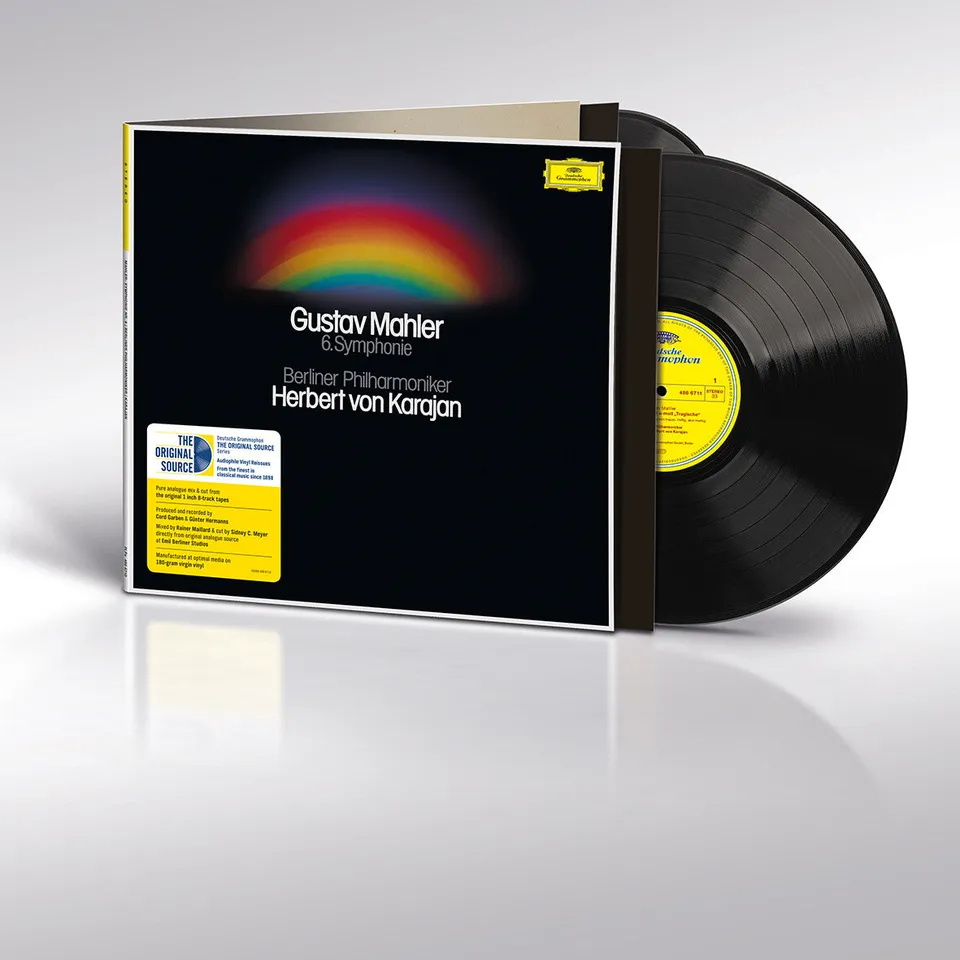 Deutsche Grammophon Mahler Symphony No. 6 Vinyl Karajan AAA