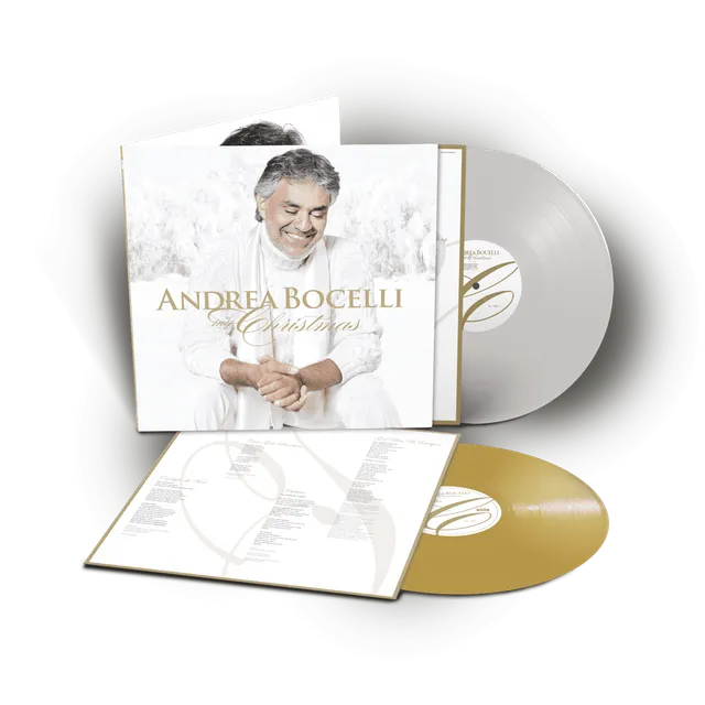 Deutsche Grammophon Andrea Bocelli My Christmas Doppel-LP Gold Vinyl
