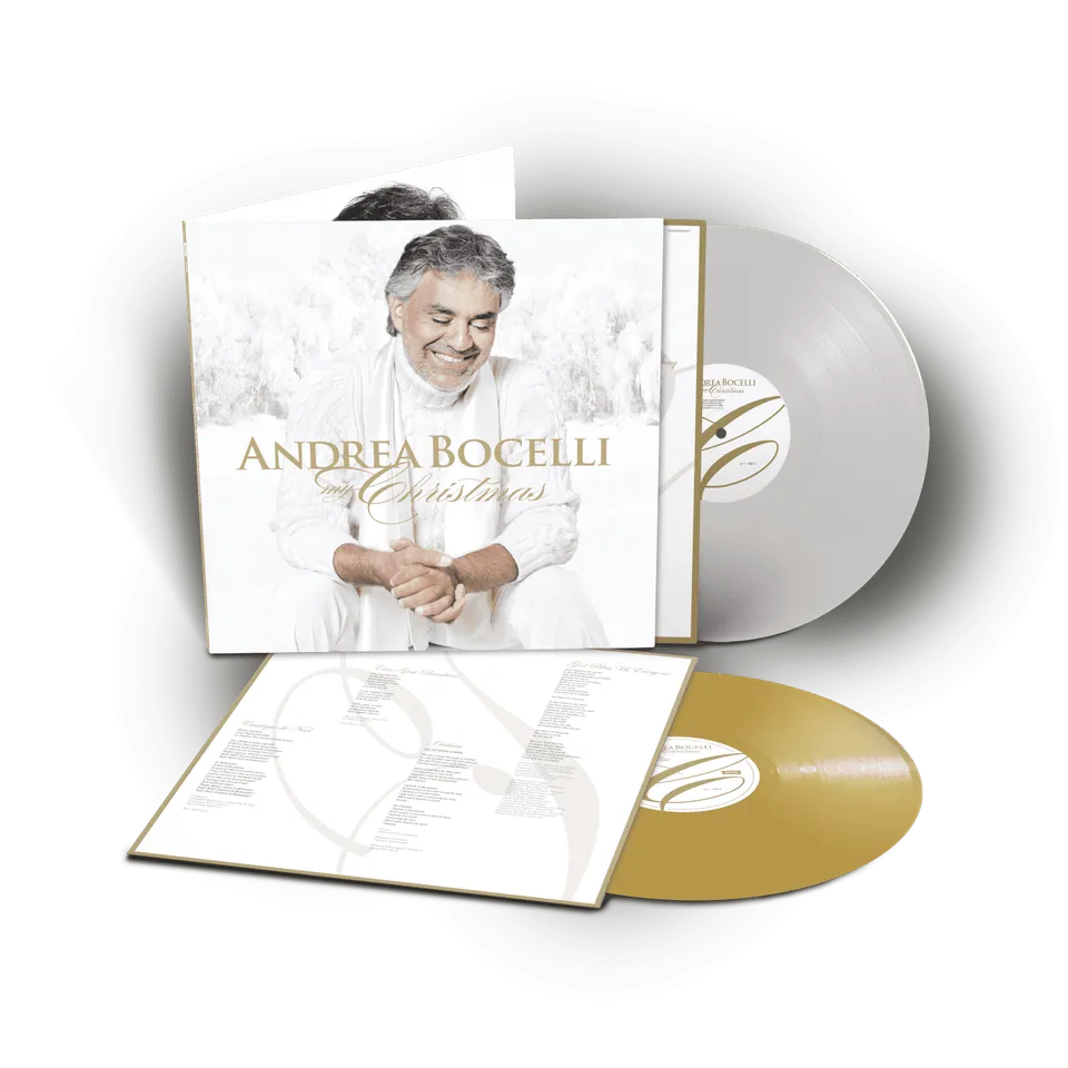 Deutsche Grammophon Andrea Bocelli My Christmas Doppel-LP Gold Vinyl
